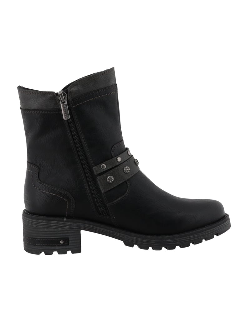 Mustang-Stiefeletten-schwarz
