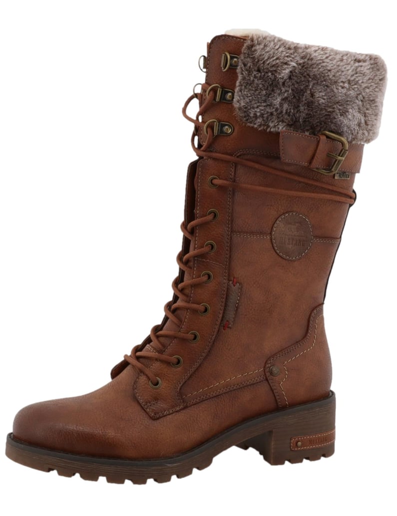 Mustang-Winterstiefel-braun