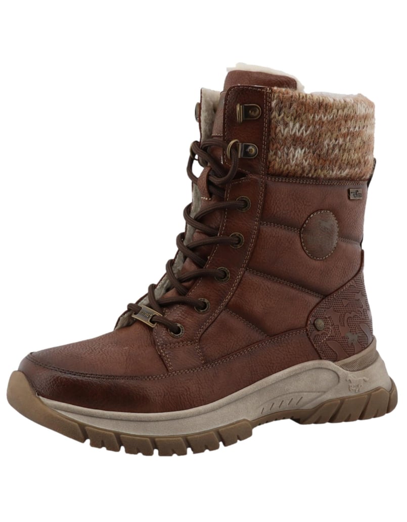 Mustang-Winterstiefel-braun