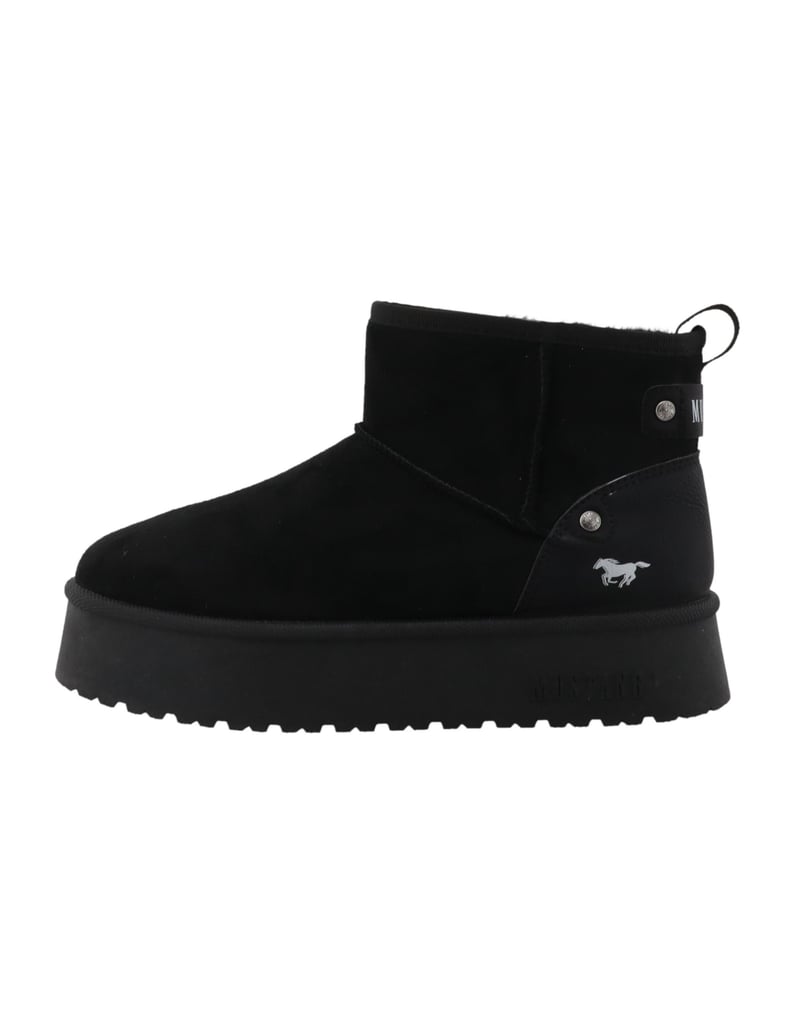Mustang-Stiefeletten-schwarz
