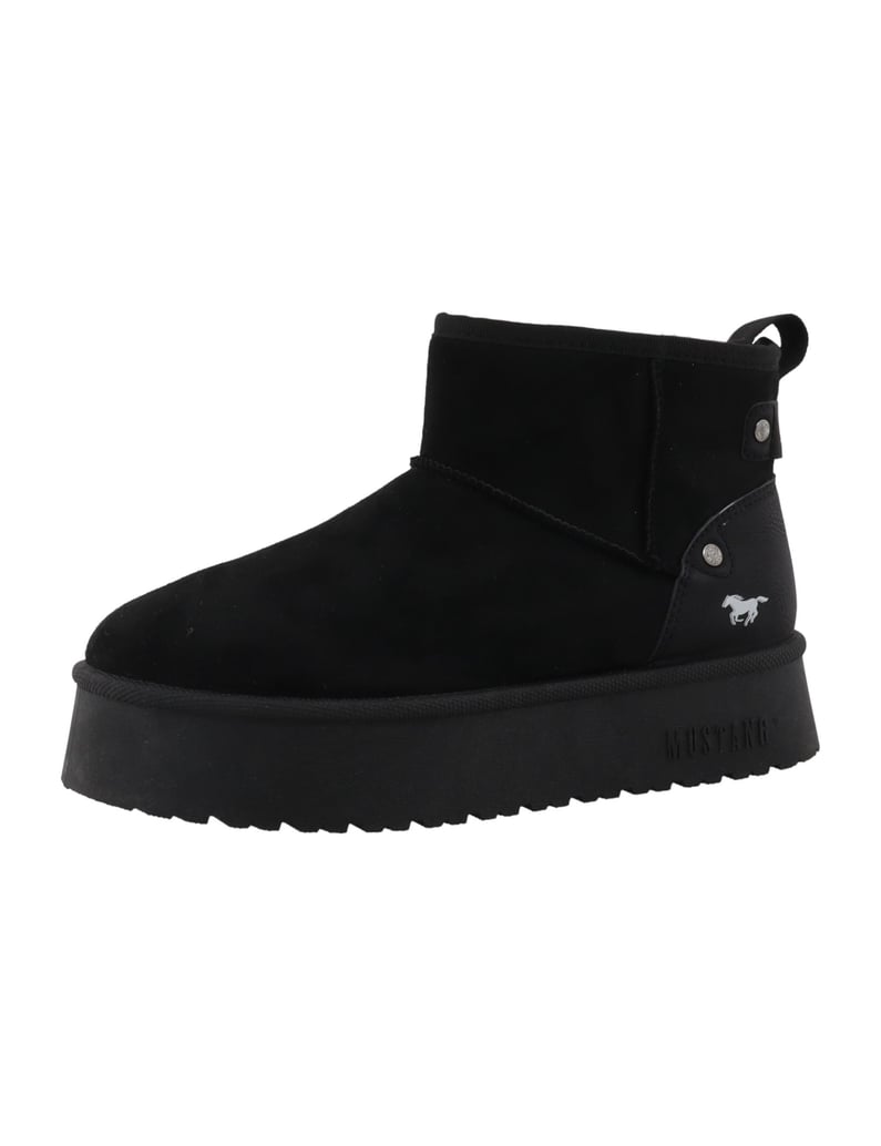 Mustang-Stiefeletten-schwarz