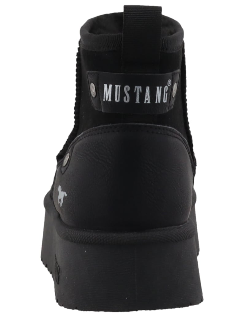 Mustang-Stiefeletten-schwarz