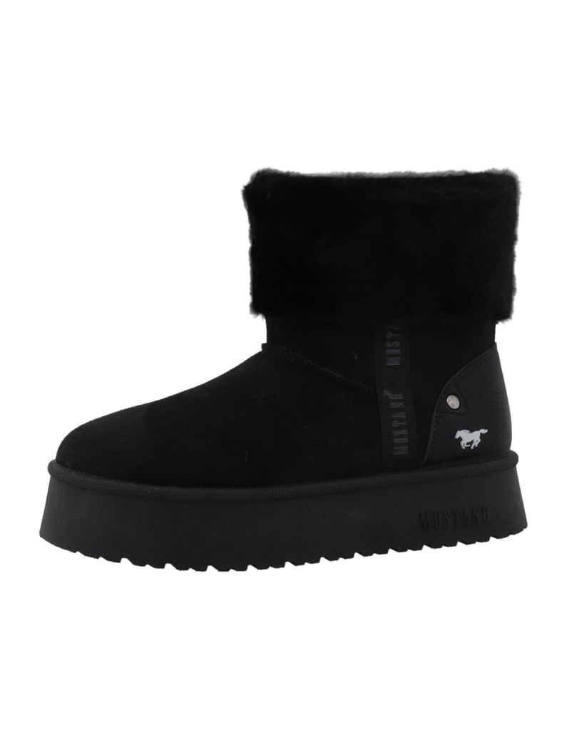 Mustang-Stiefeletten-schwarz