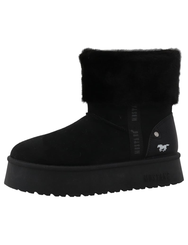 Mustang-Stiefeletten-schwarz