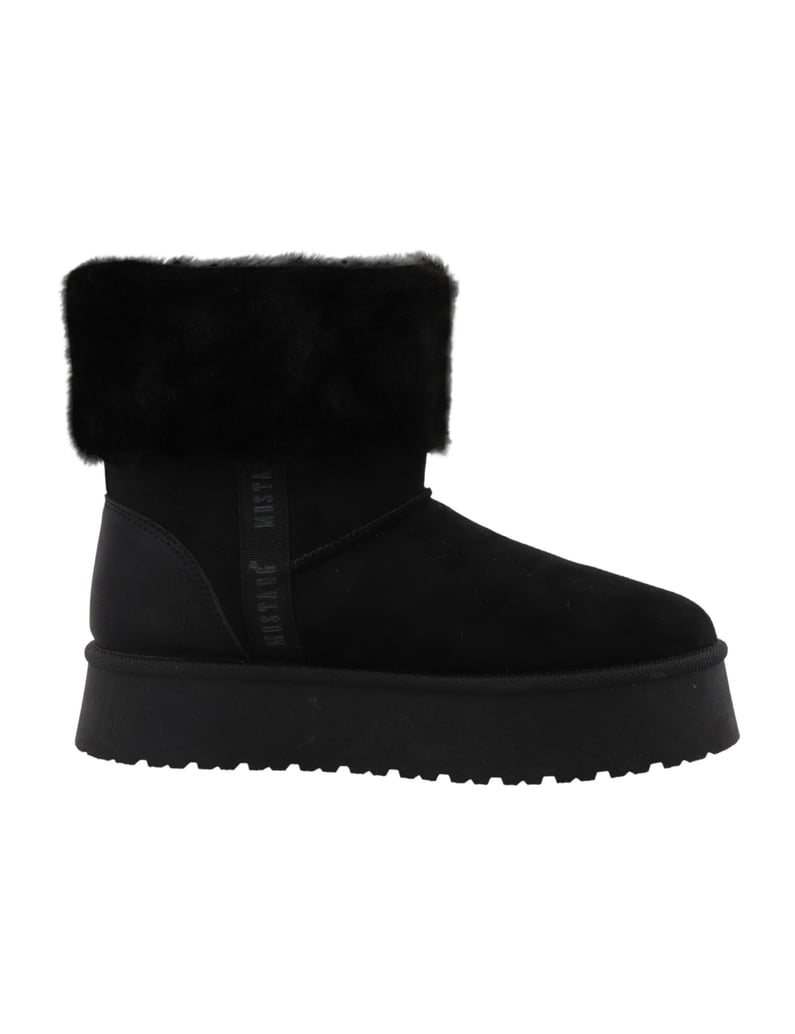 Mustang-Stiefeletten-schwarz