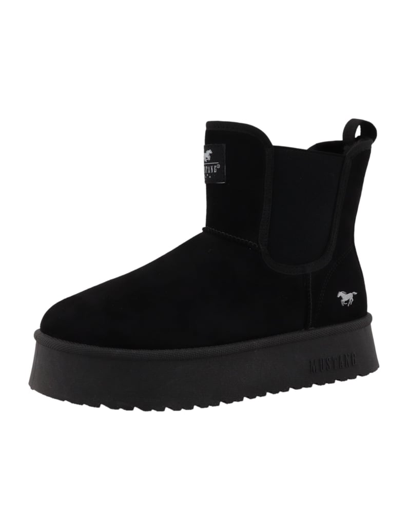 Mustang-Stiefeletten-schwarz