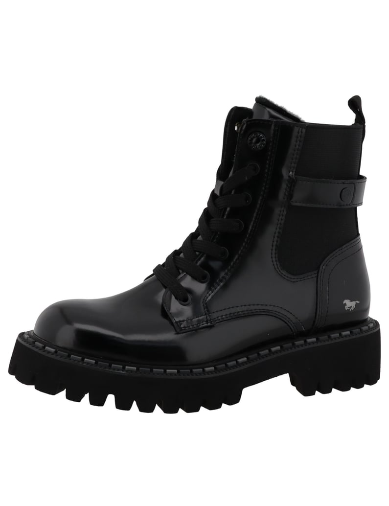 Mustang-Stiefeletten-schwarz