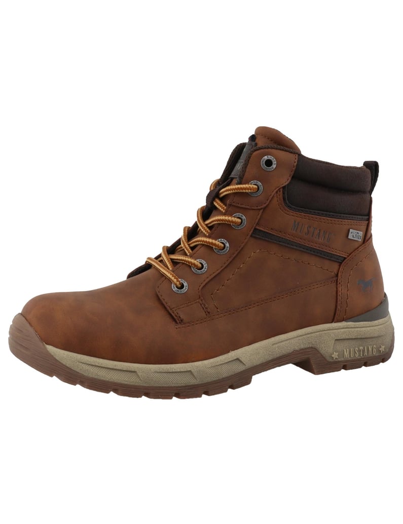 Mustang-Stiefeletten-braun