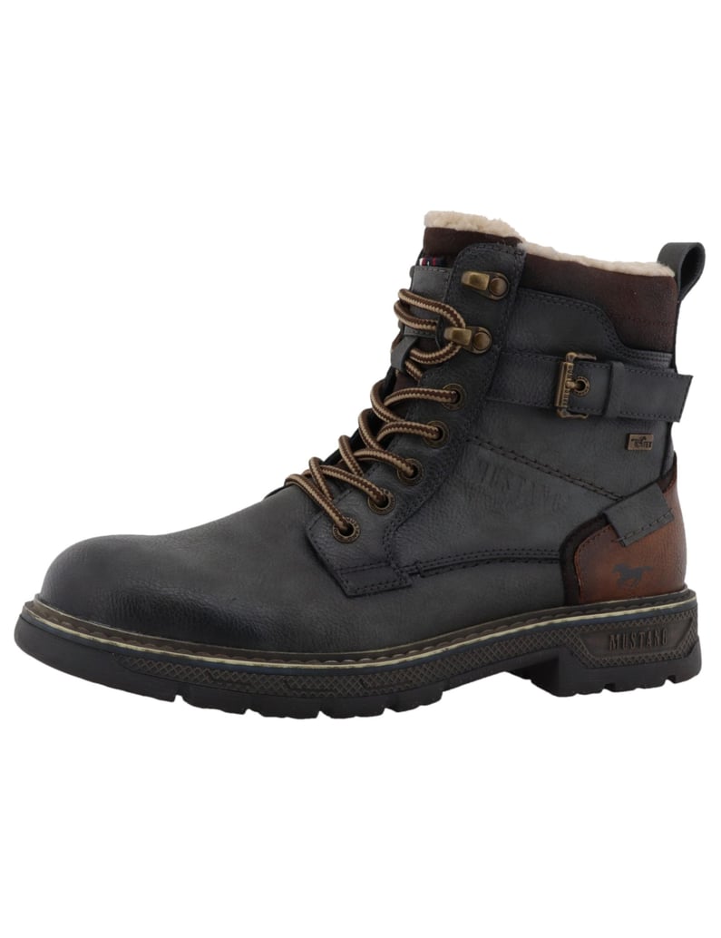 Mustang-Stiefeletten-braun