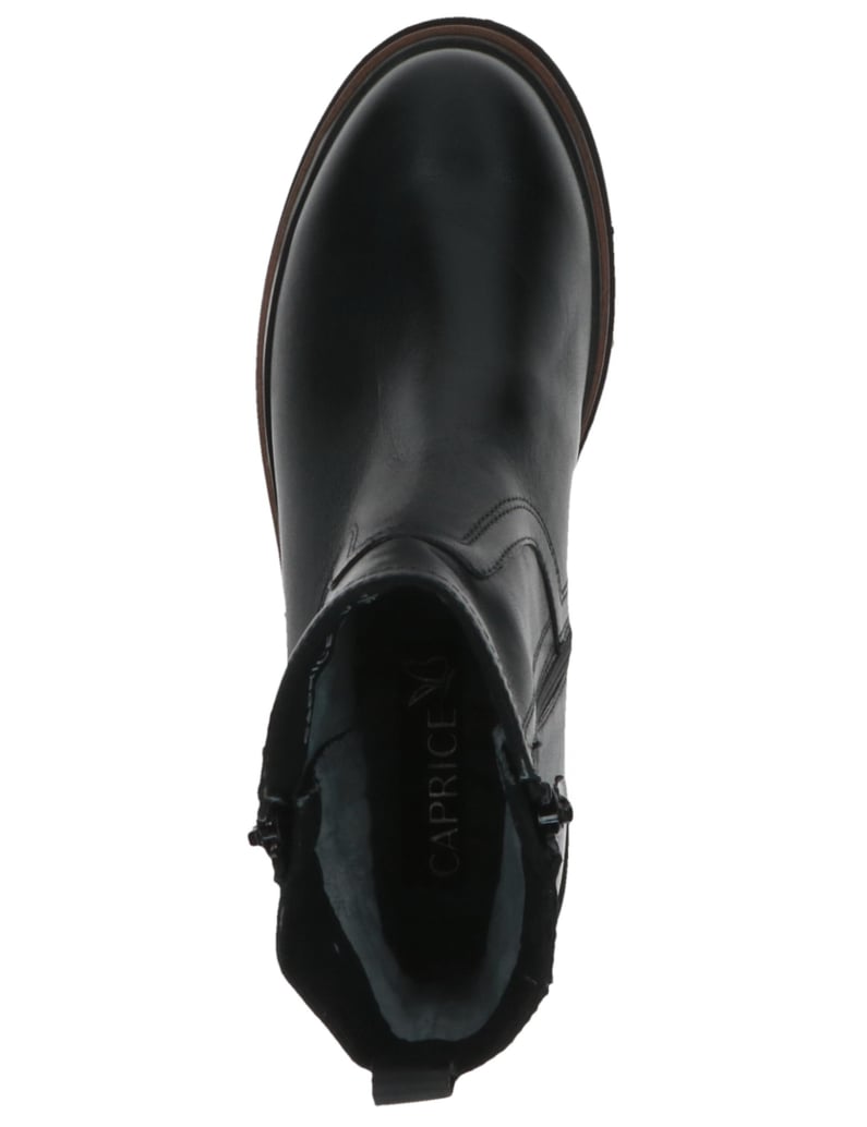 Caprice-Stiefeletten-schwarz