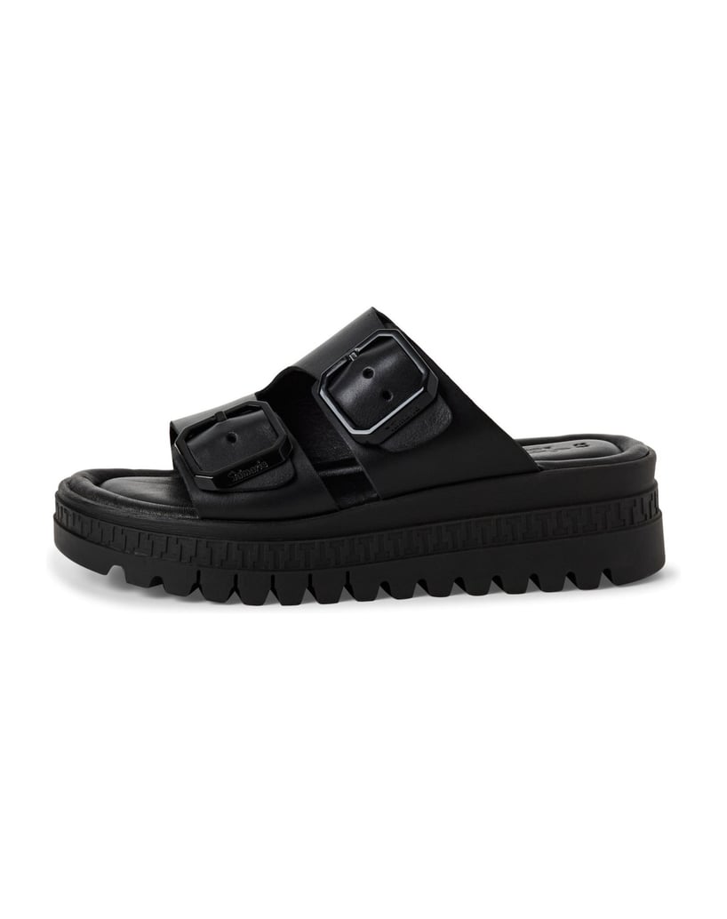 TAMARIS-Pantolette-schwarz