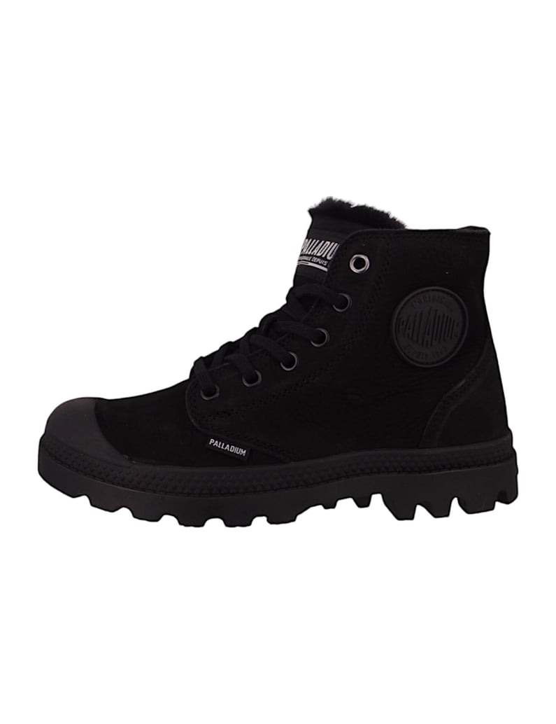 Palladium-Stiefeletten-schwarz