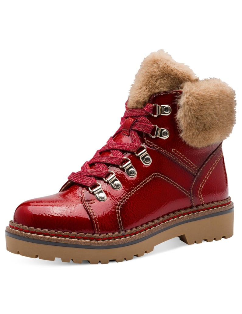 TAMARIS-Stiefeletten-rot