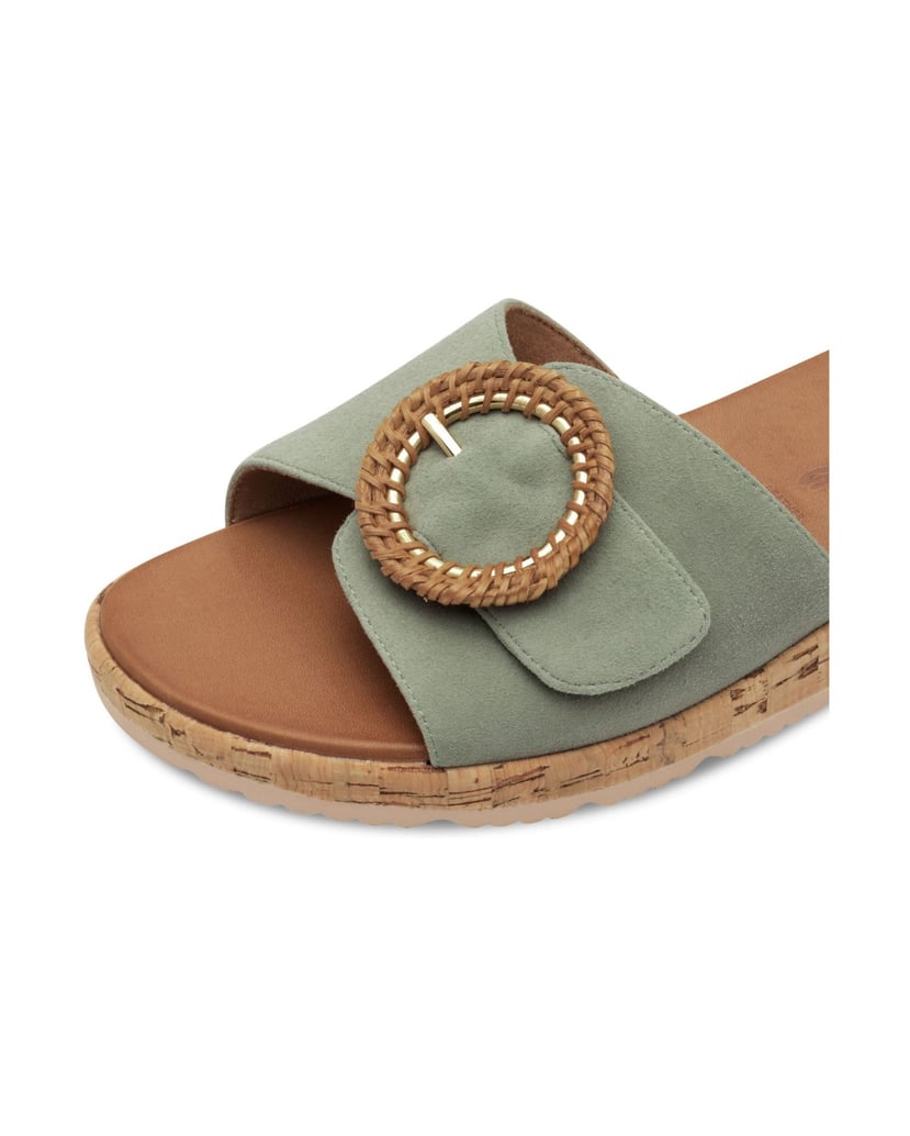 TAMARIS-Pantolette-grün