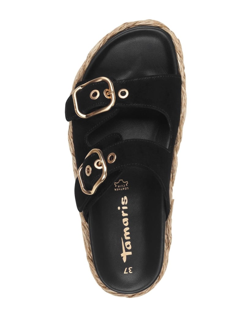 TAMARIS-Pantolette-schwarz