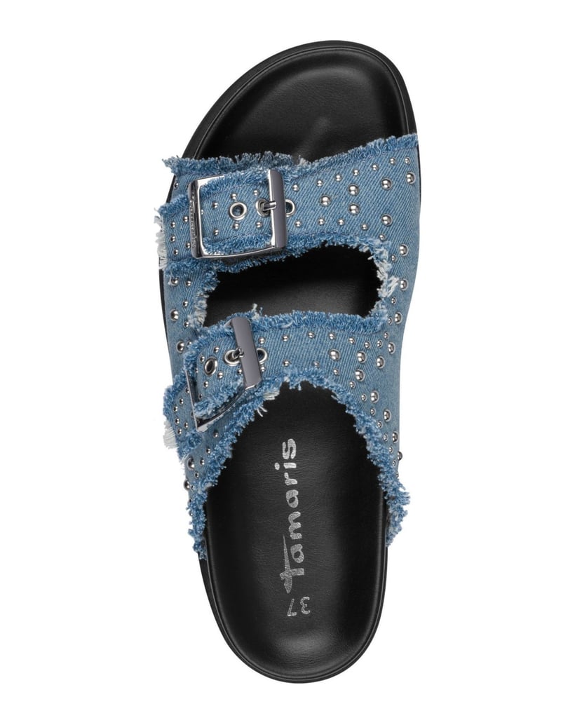 TAMARIS-Pantolette-blau
