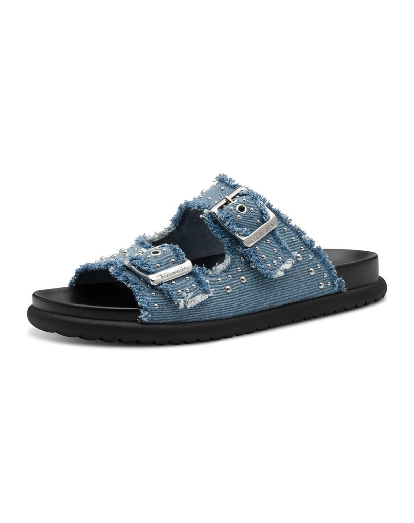 TAMARIS-Pantolette-blau