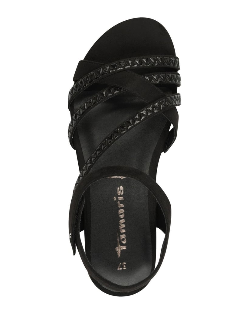 TAMARIS-Sandalette-schwarz