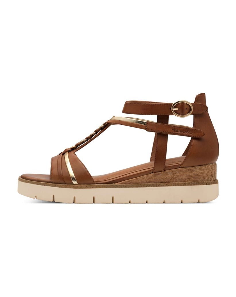TAMARIS-Sandalette-braun