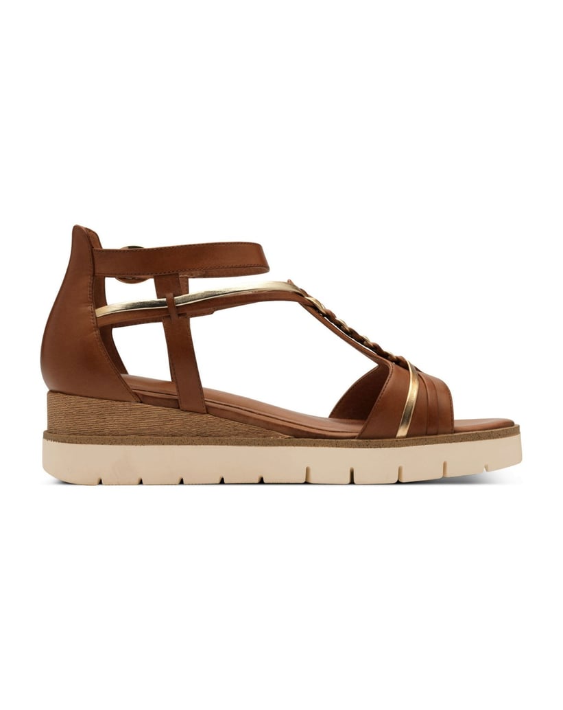 TAMARIS-Sandalette-braun