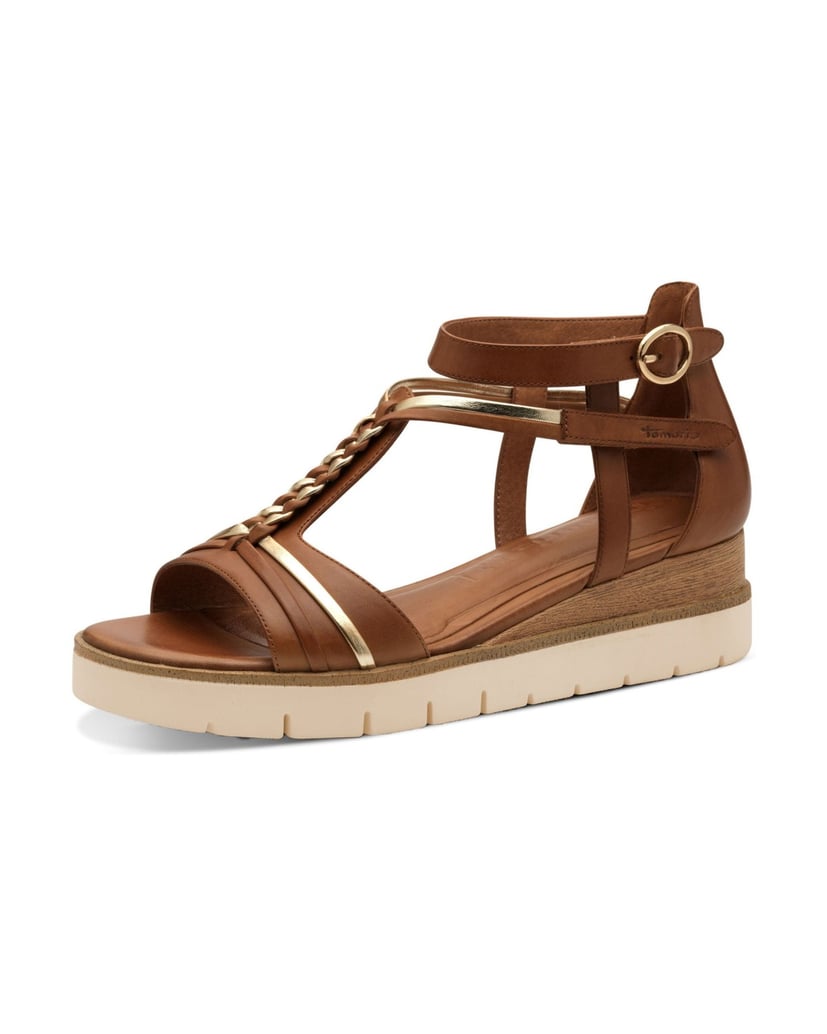 TAMARIS-Sandalette-braun