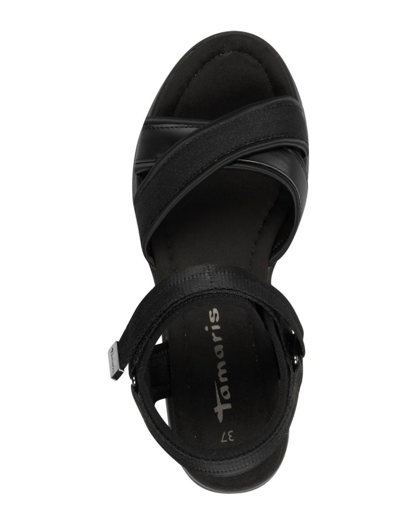 TAMARIS-Sandalette-schwarz