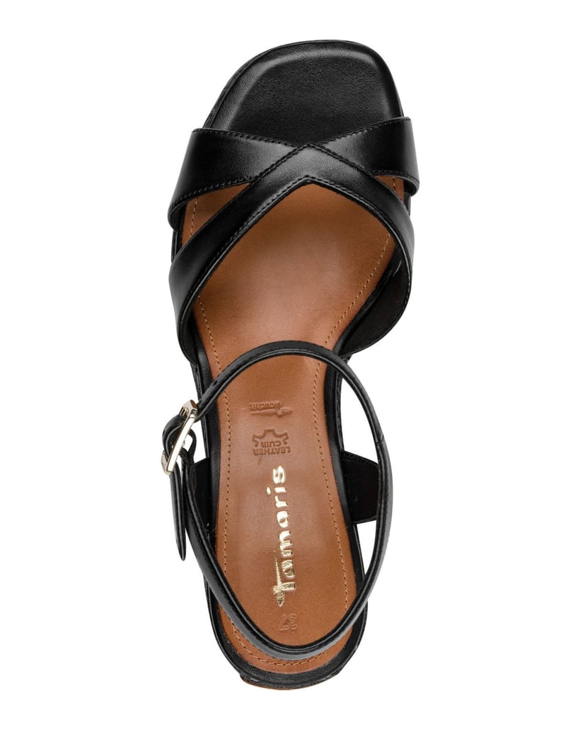 TAMARIS-Sandalette-braun