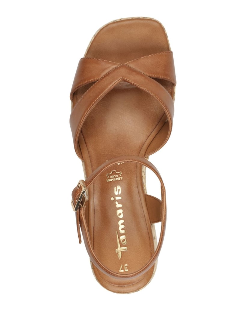 TAMARIS-Sandalette-braun