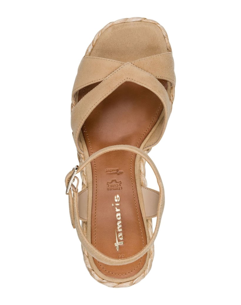TAMARIS-Sandalette-braun