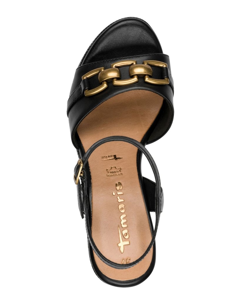TAMARIS-Sandalette-schwarz