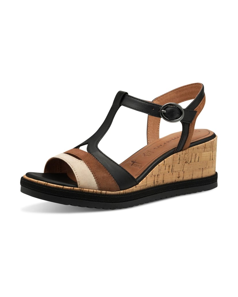TAMARIS-Sandalette-schwarz
