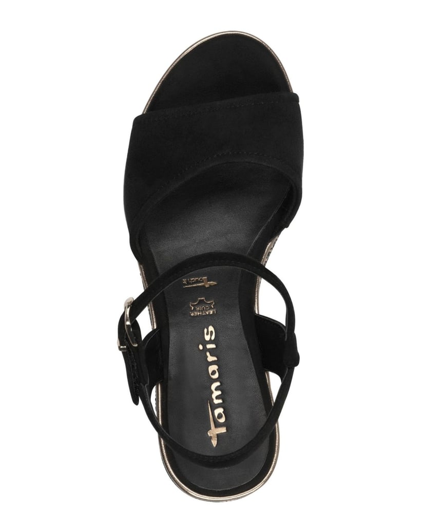 TAMARIS-Sandalette-schwarz