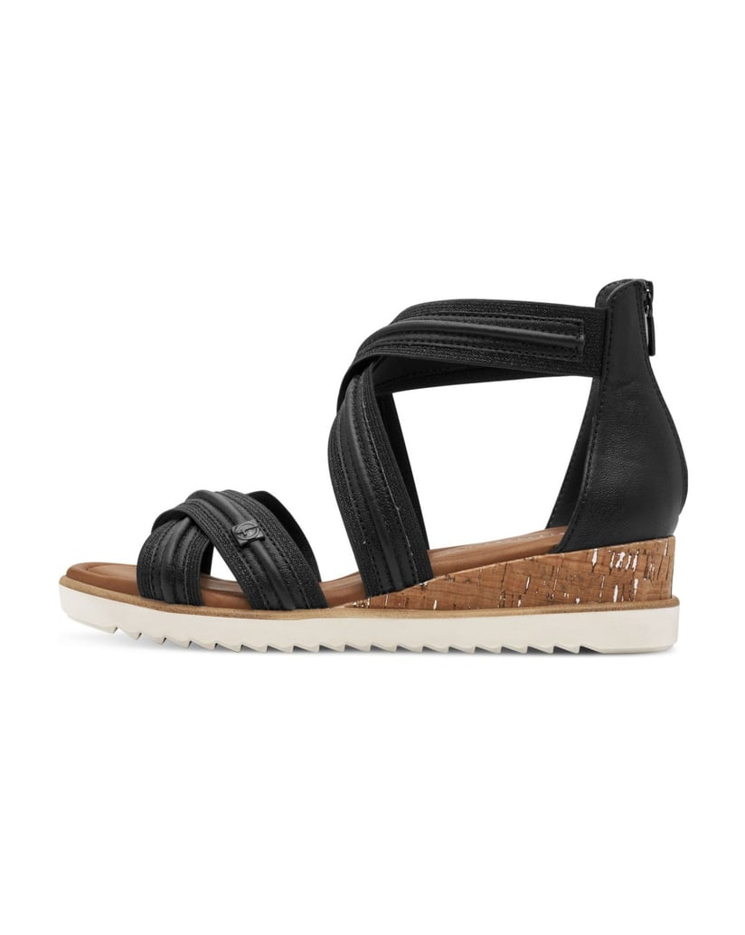 TAMARIS-Sandalette-schwarz