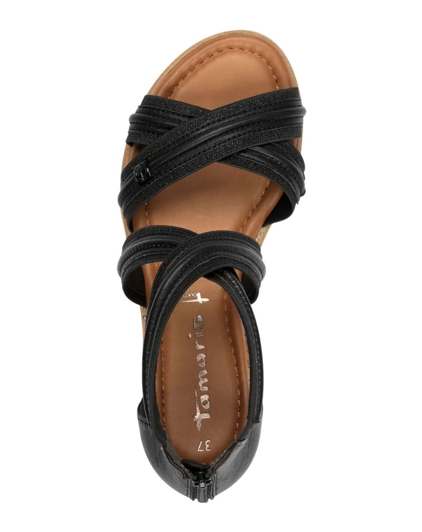 TAMARIS-Sandalette-schwarz