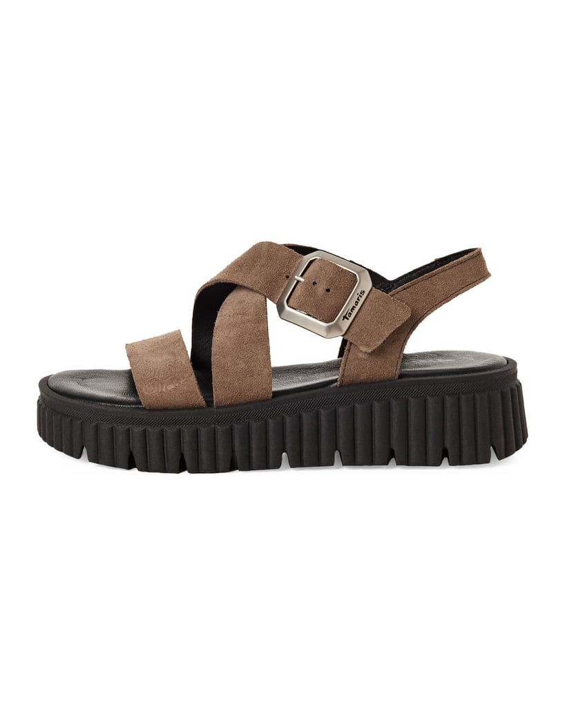 TAMARIS-Sandalette-braun