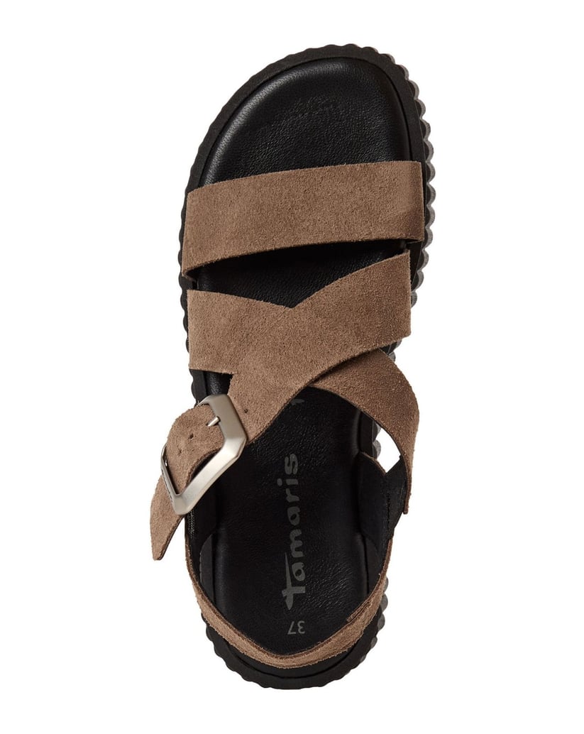 TAMARIS-Sandalette-braun