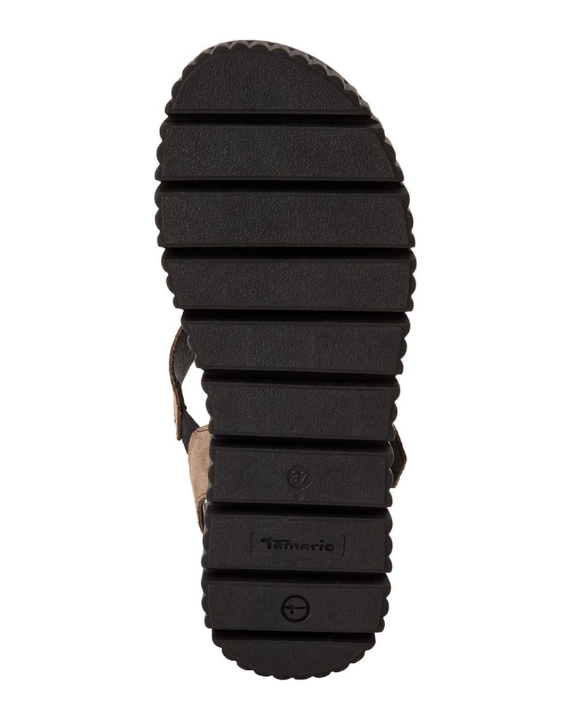 TAMARIS-Sandalette-braun