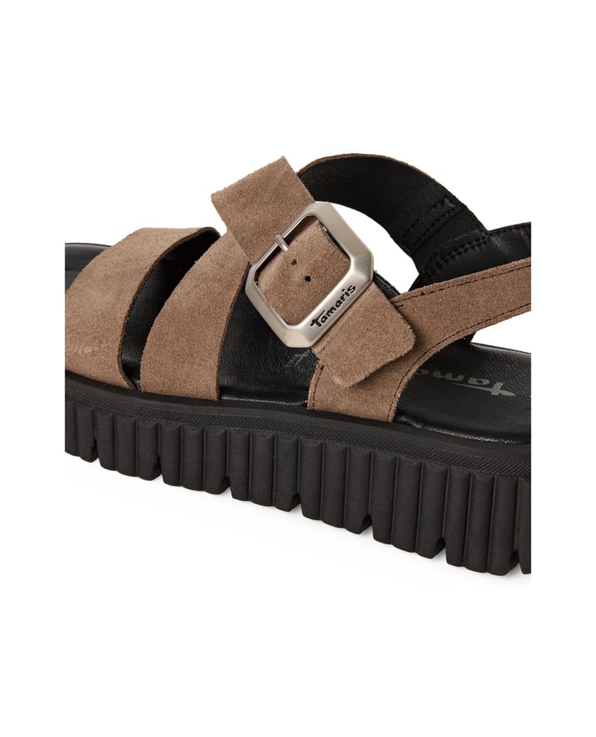 TAMARIS-Sandalette-braun