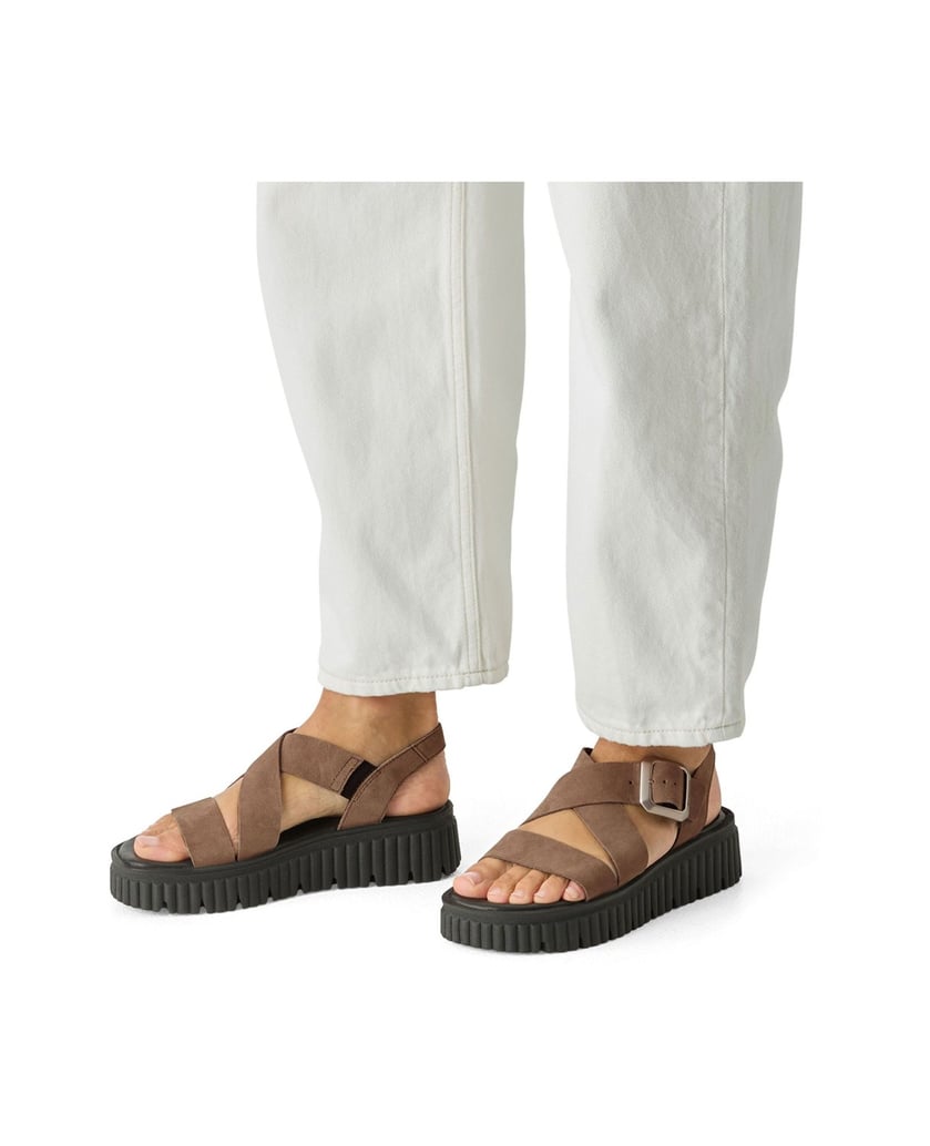 TAMARIS-Sandalette-braun