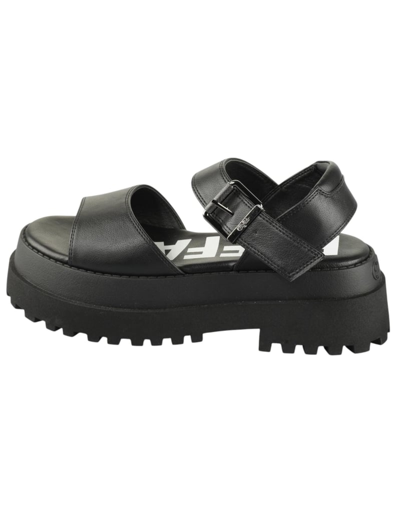 Buffalo-Sandalen-schwarz