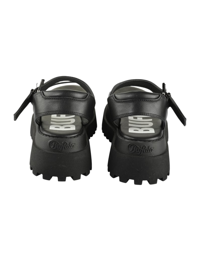 Buffalo-Sandalen-schwarz