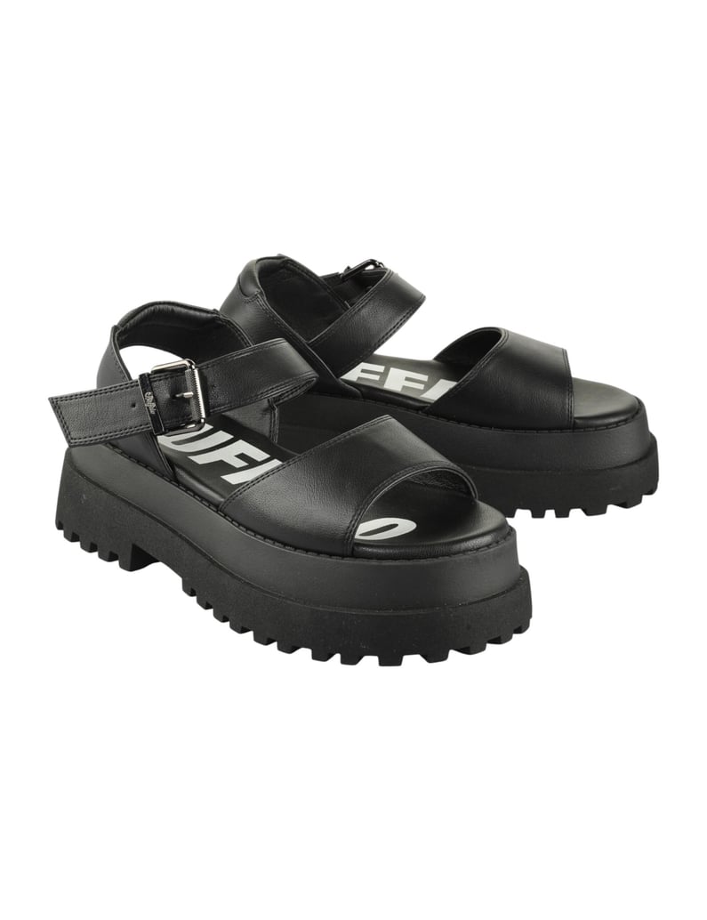 Buffalo-Sandalen-schwarz