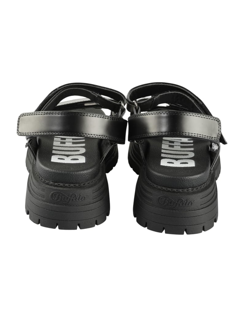 Buffalo-Sandalen-schwarz