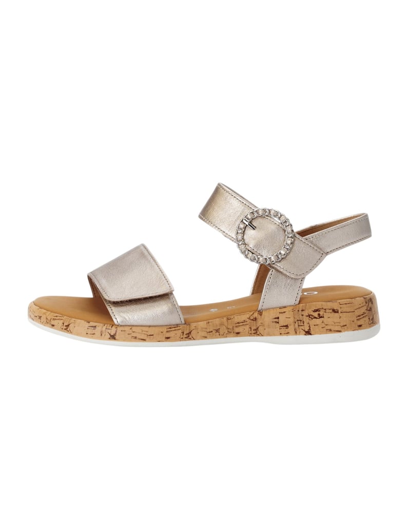 Gabor-Sandalen-silber