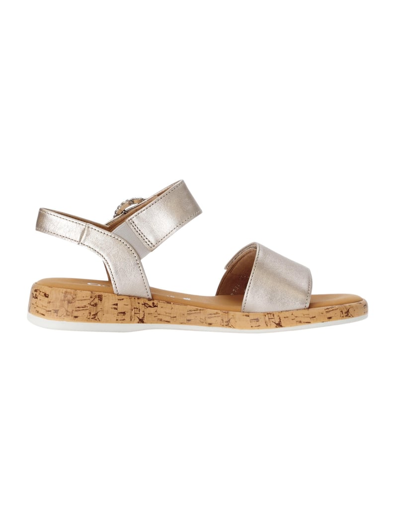 Gabor-Sandalen-silber