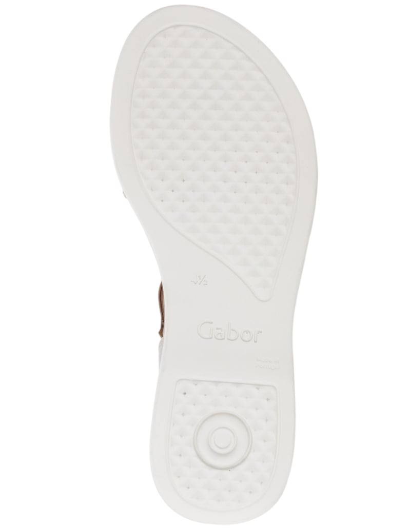 Gabor-Sandalen-silber