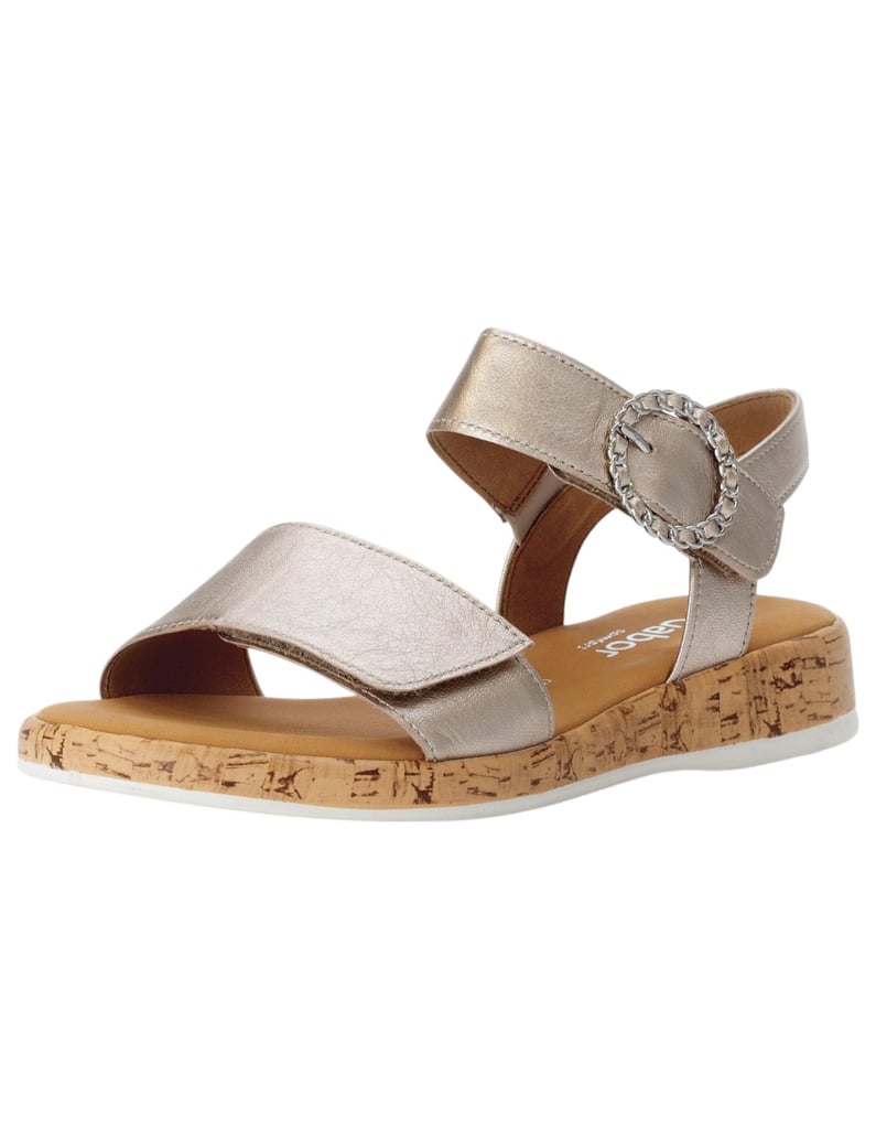 Gabor-Sandalen-silber