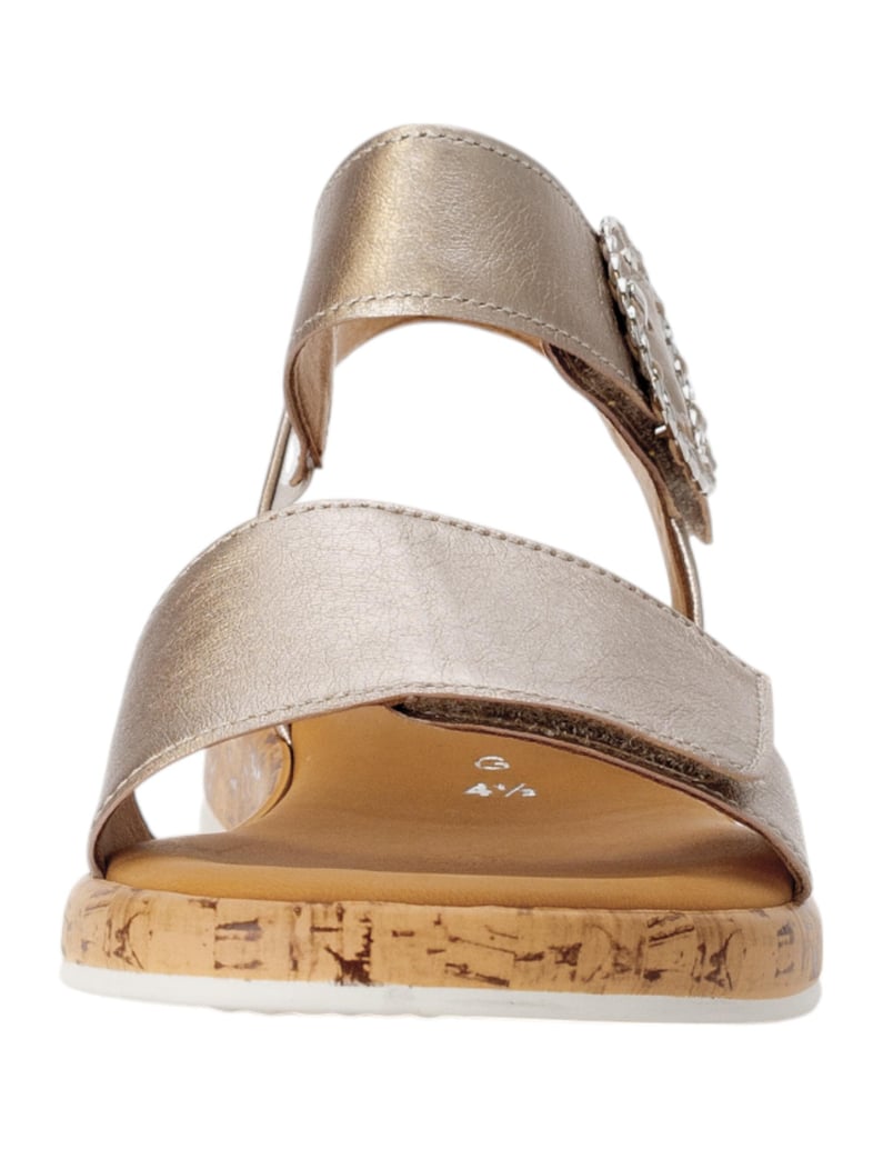 Gabor-Sandalen-silber