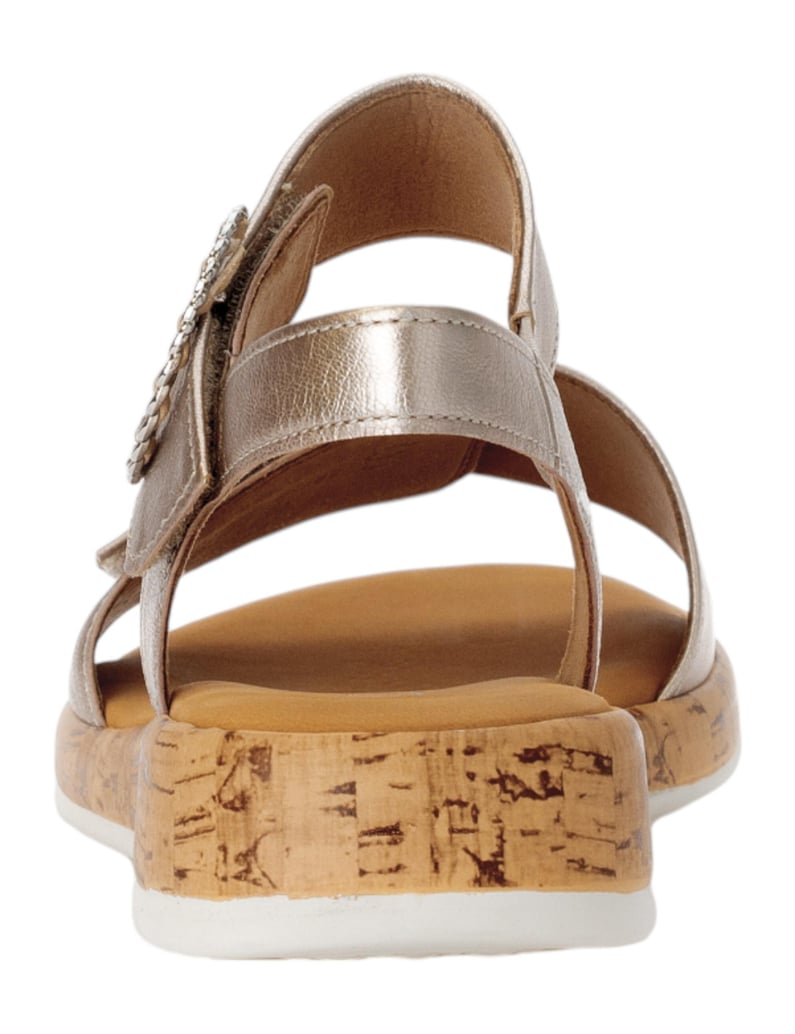 Gabor-Sandalen-silber