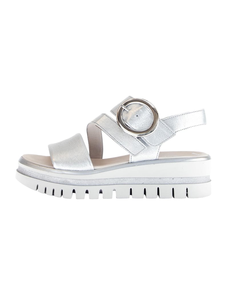 Gabor-Sandalen-silber